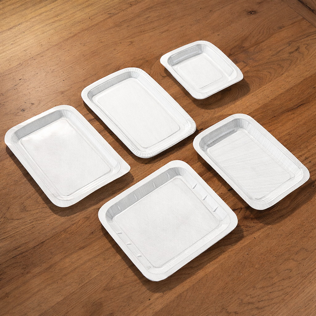 Fresh food containers suitable for ATM/MAP/SKIN_PACK packaging