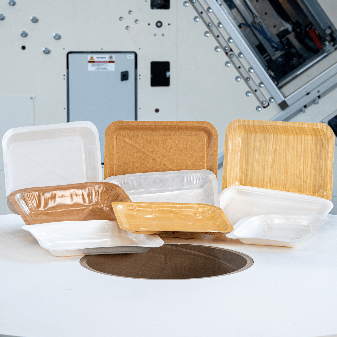 Fresh food containers suitable for ATM/MAP/SKIN_PACK packaging